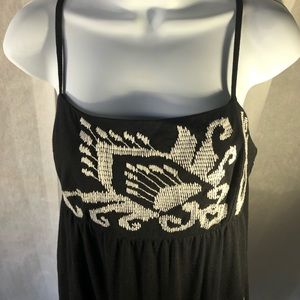 INC black/white midi sundress with lining size medium